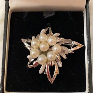 pearl brooch